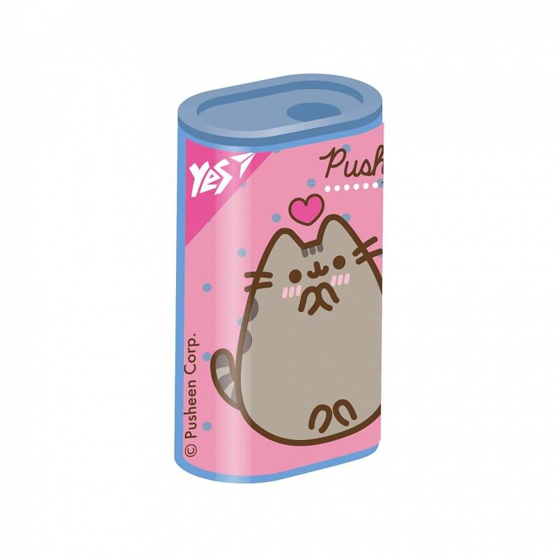Точилка дитяча YES Pusheen з контейнером бочонок (620574)