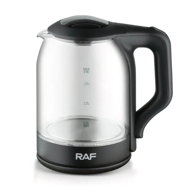 Эайник электрочайник R.7839 стекло 2 л Черный (14036914)