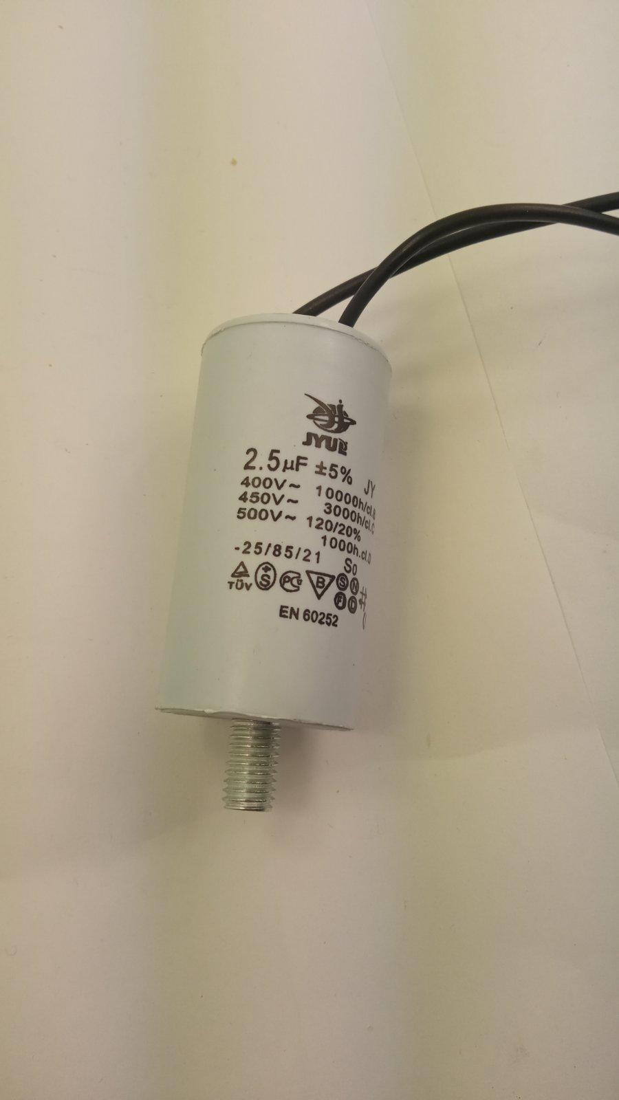 Конденсатор пусковой CBB-60 L 2,5 mkF 450V