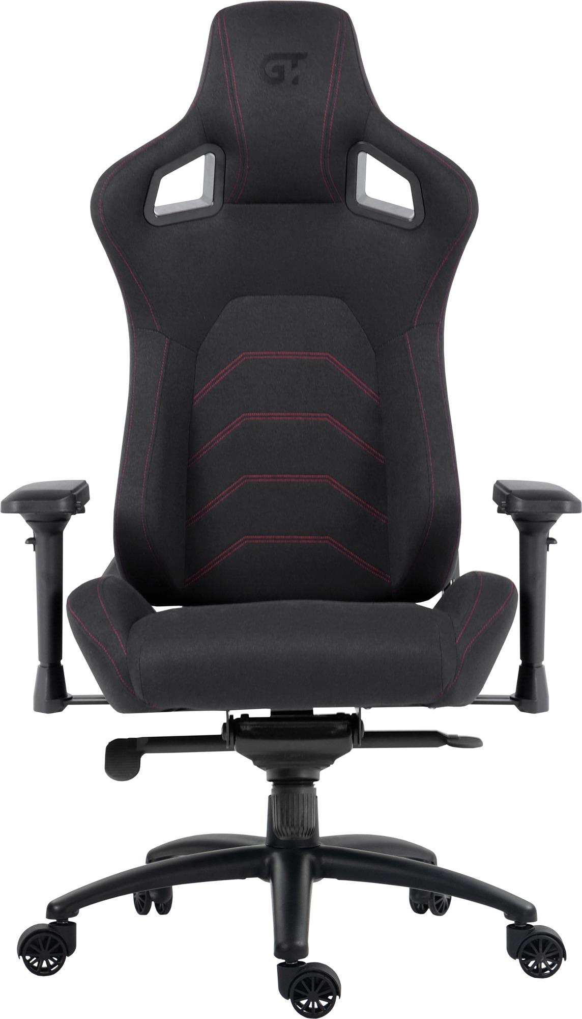 Кресло геймерское GT Racer X-8004 Fabric Black - фото 5
