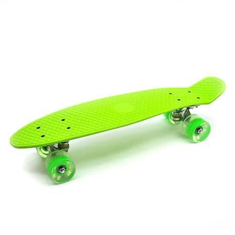 Пенниборд Maximus PENNY BOARD MAX 5355 с подсветкой Зеленый (27437642)