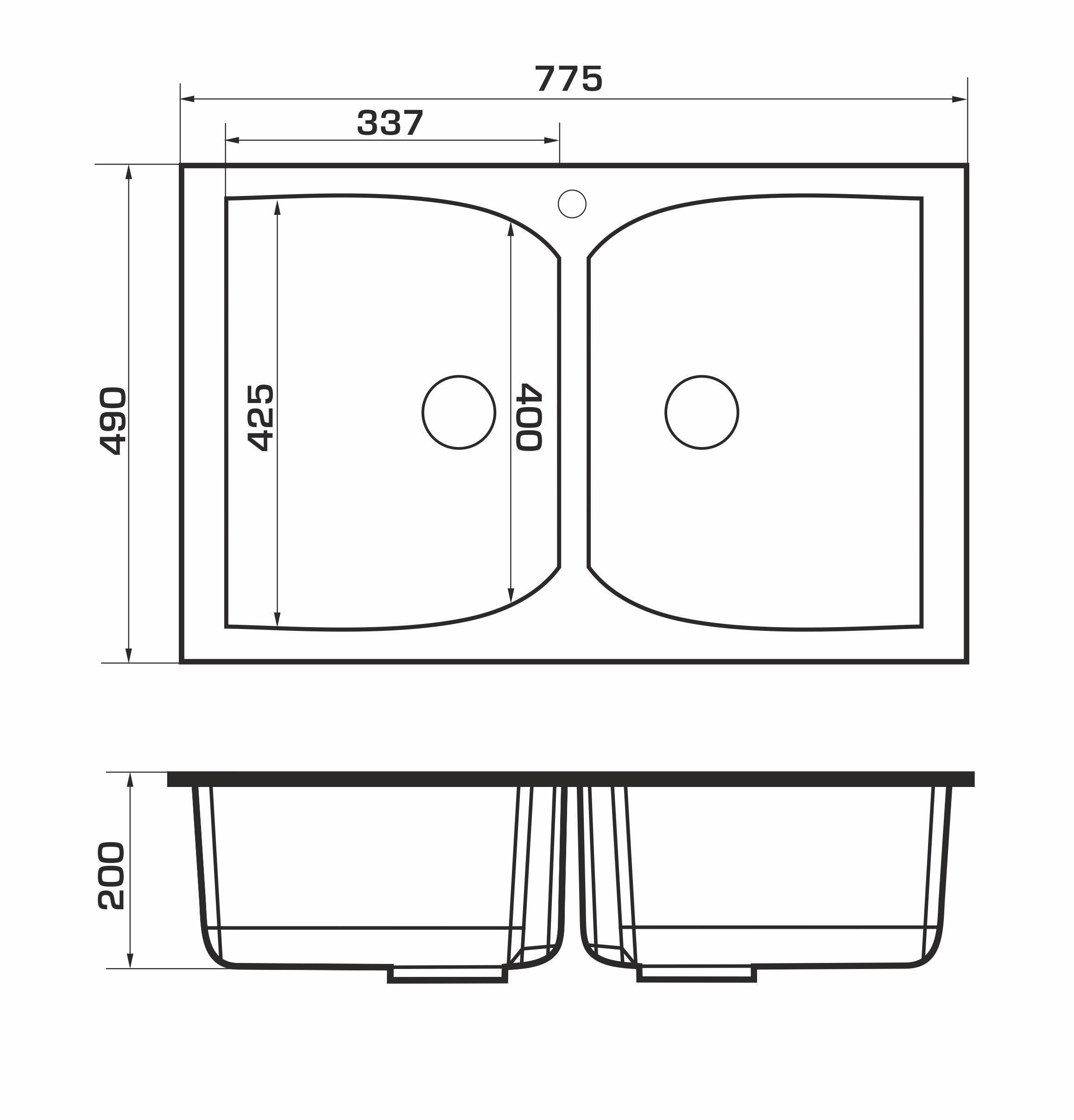 Мойка Granado CORDOBA Terra - фото 2