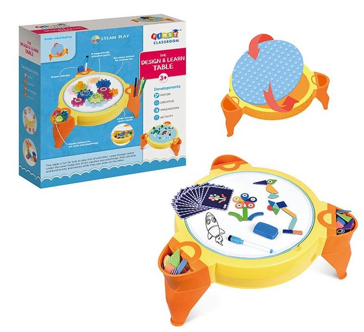 Детский стол для творчества многофункциональный (DN-HM1901A-2) - фото 2 Детский стол для творчества многофункциональный (DN-HM1901A-2) - фото 2