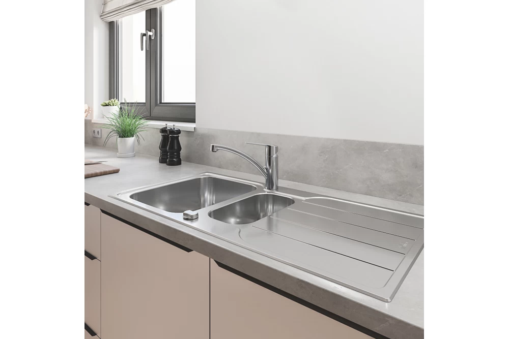 Набор смесителей для ванной комнаты и кухни Grohe QuickFix Start M-Size UA202301KE 4в1 (374075) - фото 2