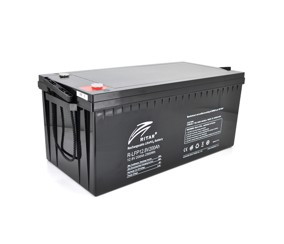 Акумуляторна батарея Ritar LiFePO4 12.8V 200Ah 2560Wh (1866639053)
