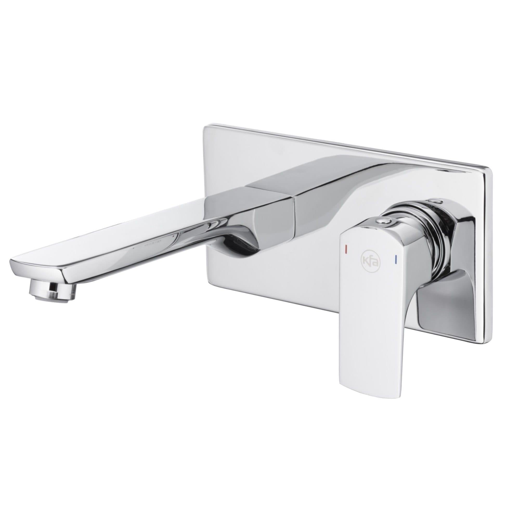 Смеситель для умывальника KFA Armatura Mokait скрытого монтажа Хром (5539-810-00)