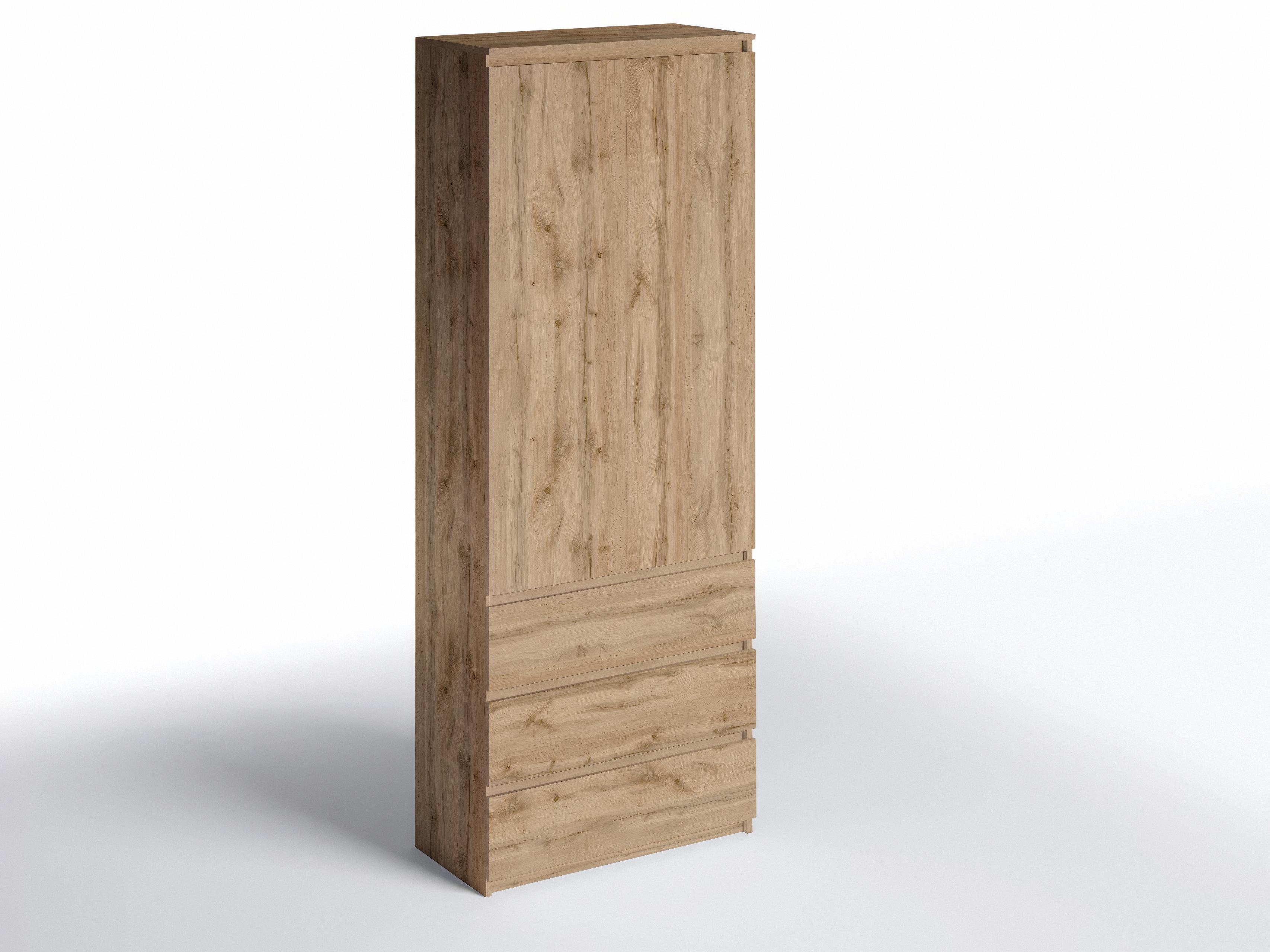 Шкаф с полками и ящиками T-210 803х502х2117 мм Дуб Аппалачи - фото 3