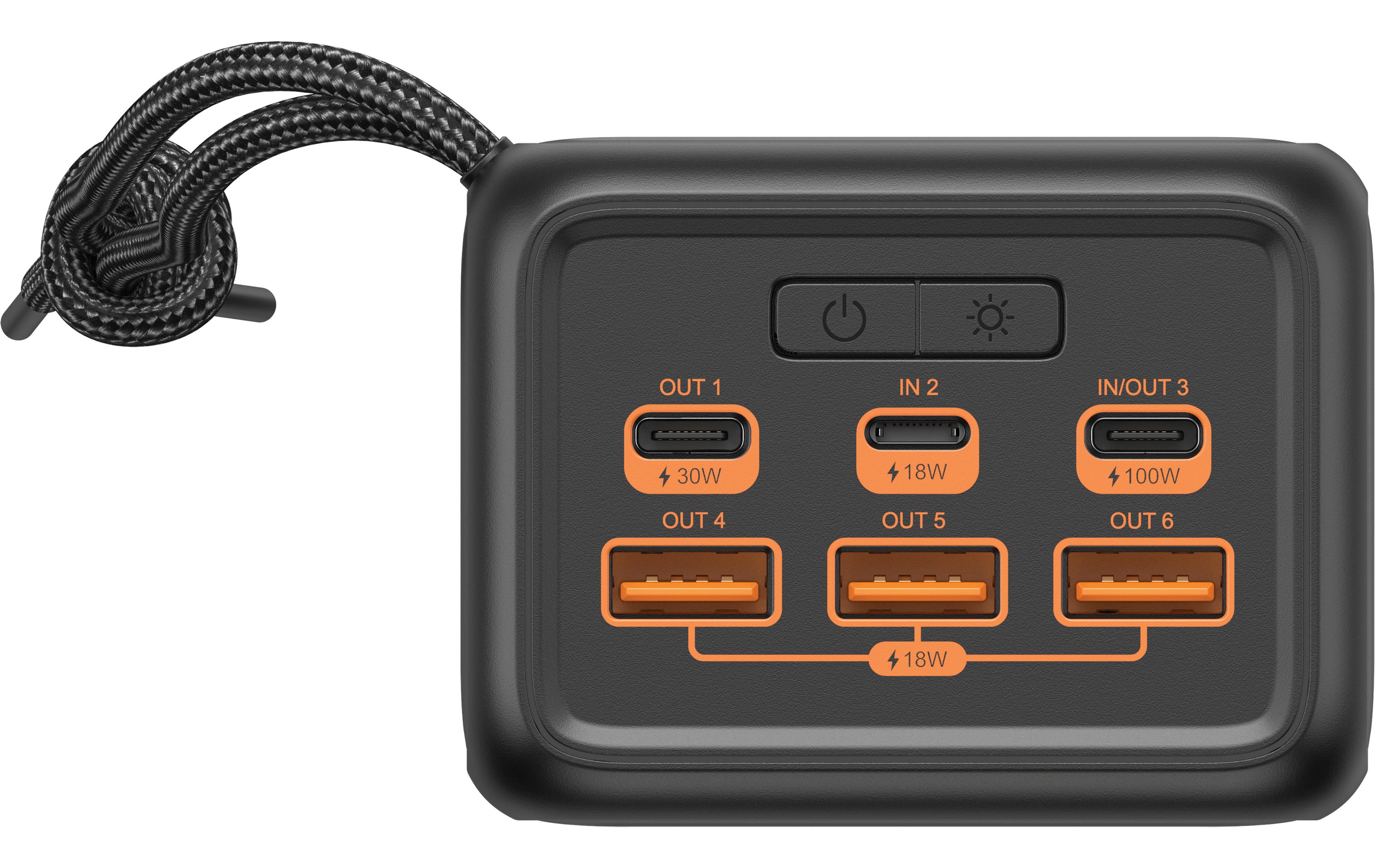 Зовнішній акумулятор Sandberg USB-C PD 130 W 50000 (420-75) - фото 2 Зовнішній акумулятор Sandberg USB-C PD 130 W 50000 (420-75) - фото 2