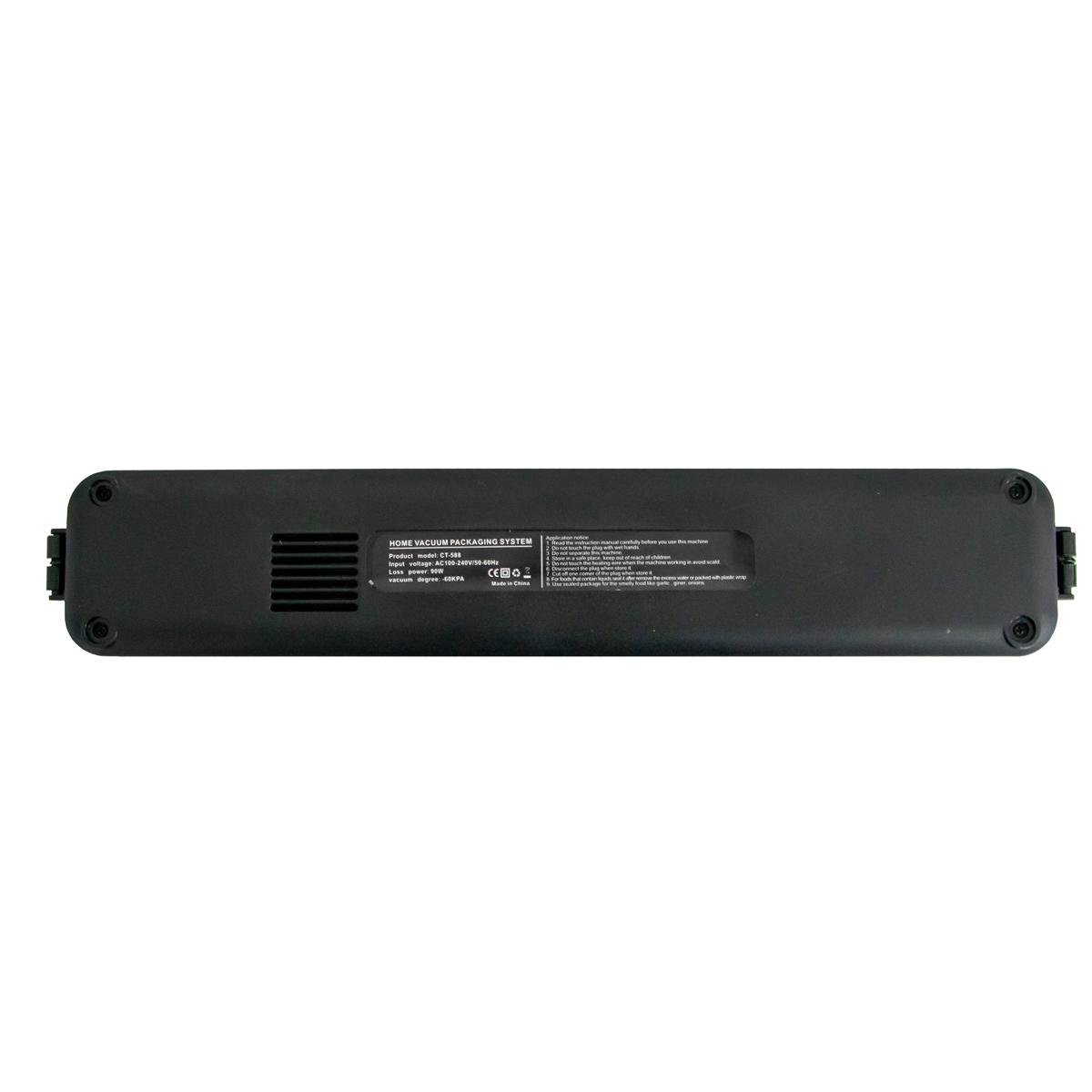 Пакувальник вакуумний Vacuum Sealer ZKFK-001/CT-588 з пакетами 90 Вт (1010340-Black) - фото 6