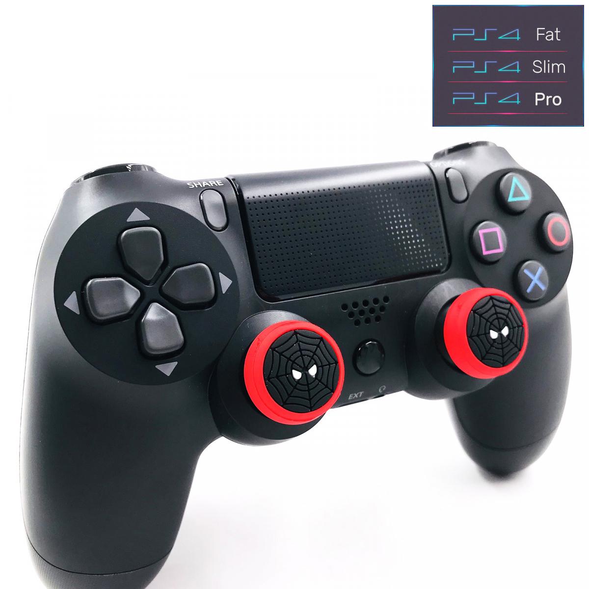 Силиконовые накладки на стики Spider-Man Kontrolfreek Thumbstick 2 шт. для геймпада DualSense консоли Sony PS5/PS5 Digital Edition и DualShock Sony PS4 PRO/PS4 Slim/PS4 Fat - фото 3