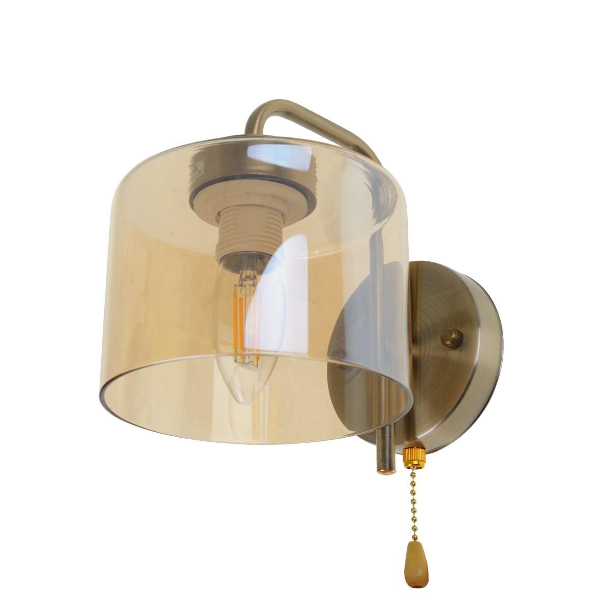 Бра настенное накладное LK-666W/1 E27 AB