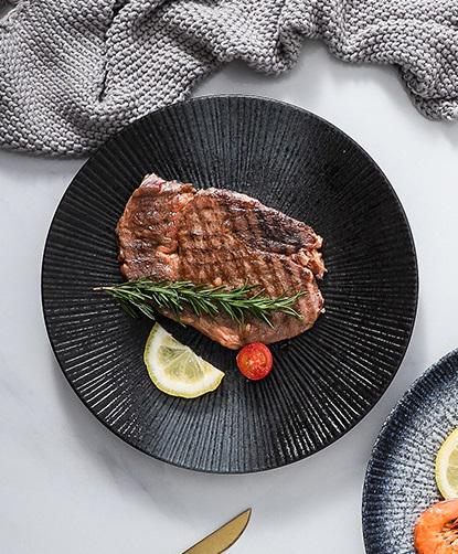 Тарілка десертна 14246 20х2 см Чорний (4705796) - фото 2 Тарілка десертна 14246 20х2 см Чорний (4705796) - фото 2