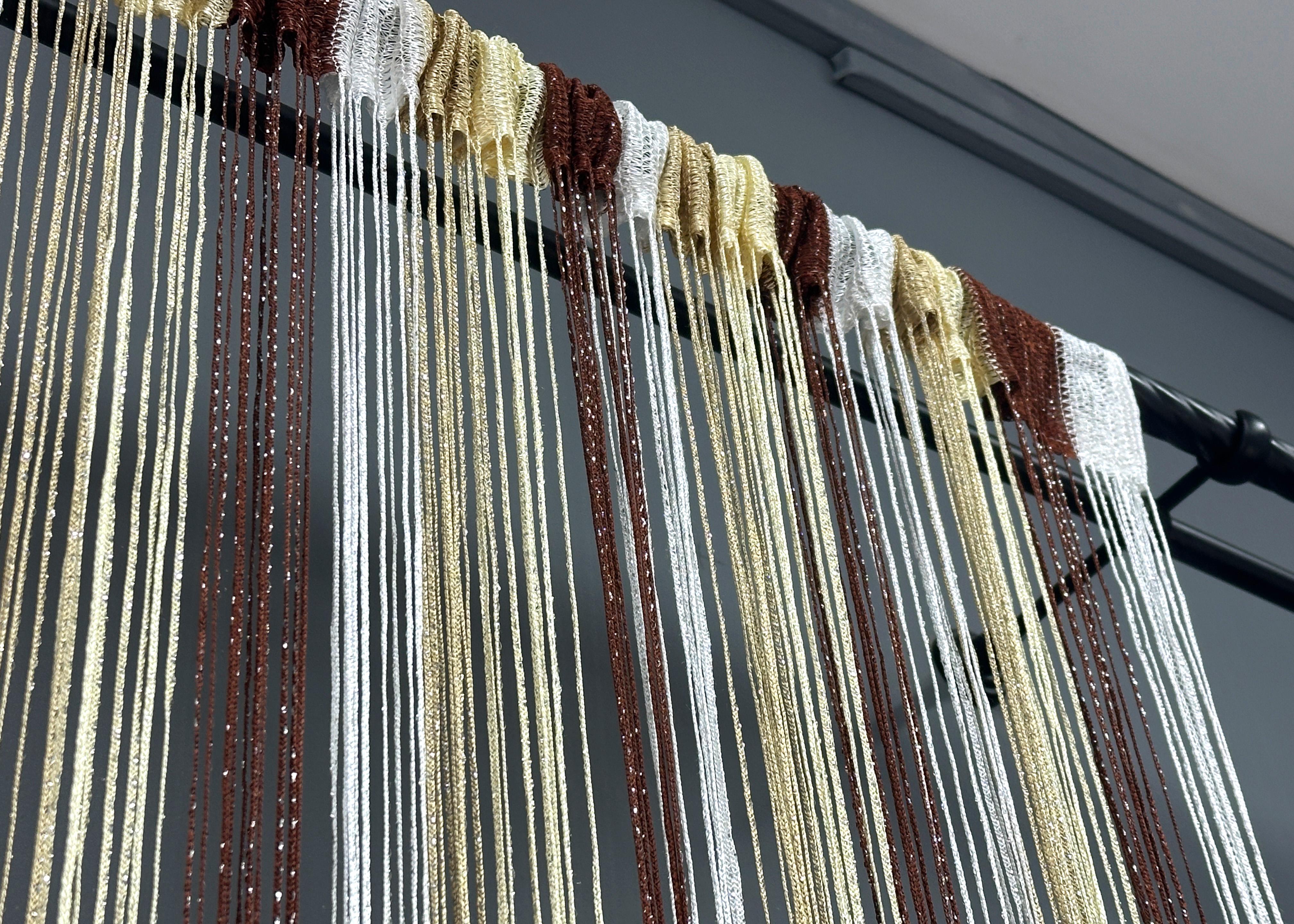 Штори-нитки з люрексом 300х300 см Різнокольоровий (61-103) - фото 8 Штори-нитки з люрексом 300х300 см Різнокольоровий (61-103) - фото 8