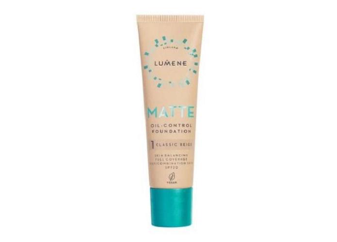 Тональная основа матирующая Lumene Matte Oil-control Foundation SPF 20 1 Classic Beige 30 мл (2516714544)