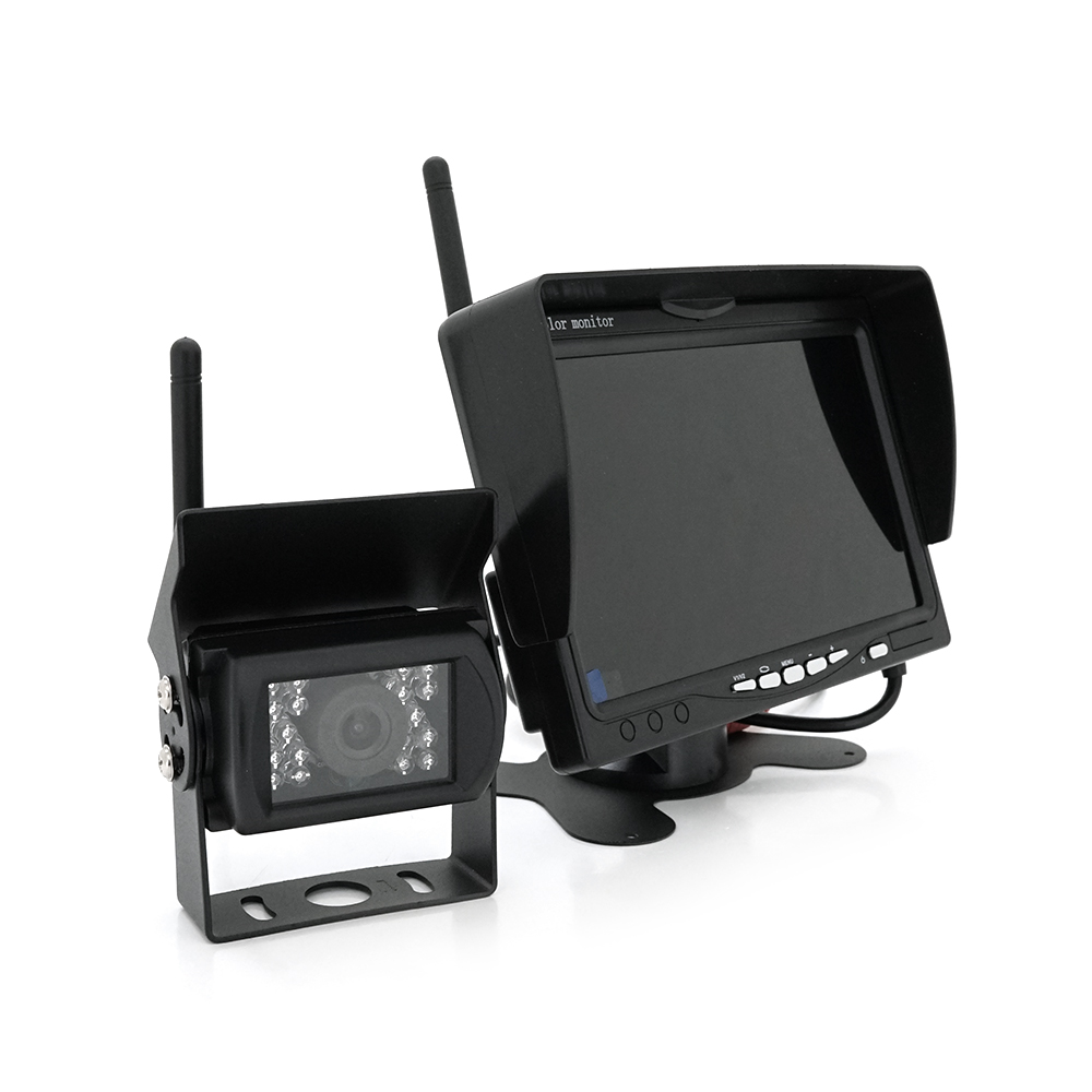 Автомобільний РК-дисплей HD 420TVL дві камери 24V 120° 7" (26839388)