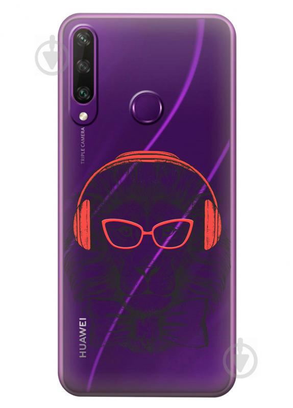 Прозрачный силиконовый чехол iSwag для Huawei Y6p с рисунком - Лев (KS2357) Прозрачный силиконовый чехол iSwag для Huawei Y6p с рисунком - Лев (KS2357)