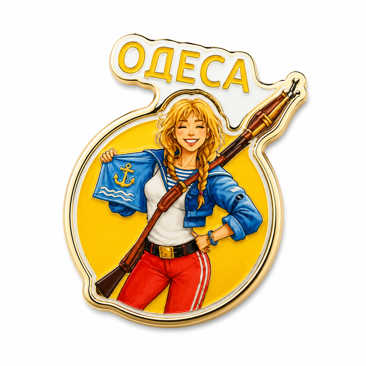 Значок Одеса металевий (1748984015)