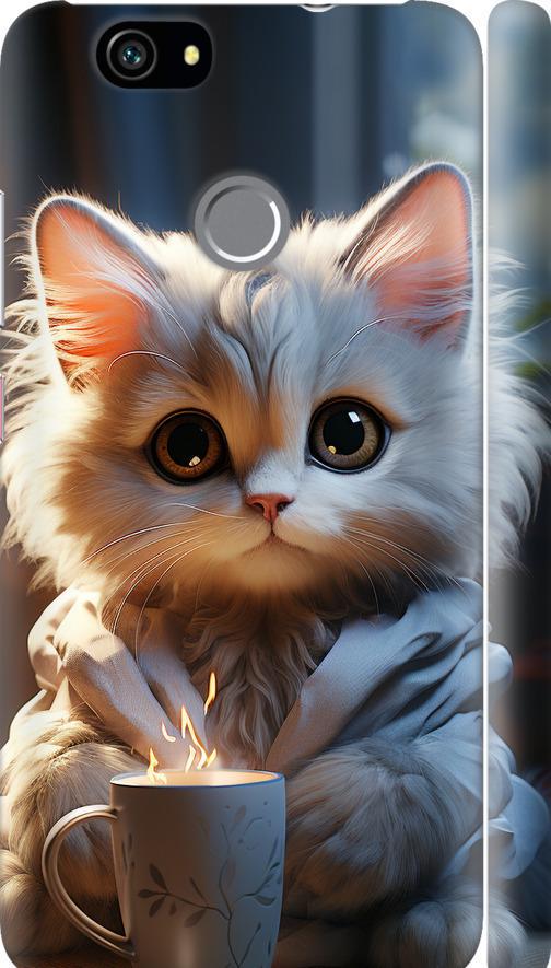 Чехол на Huawei Nova White cat (5646m-439-42517)