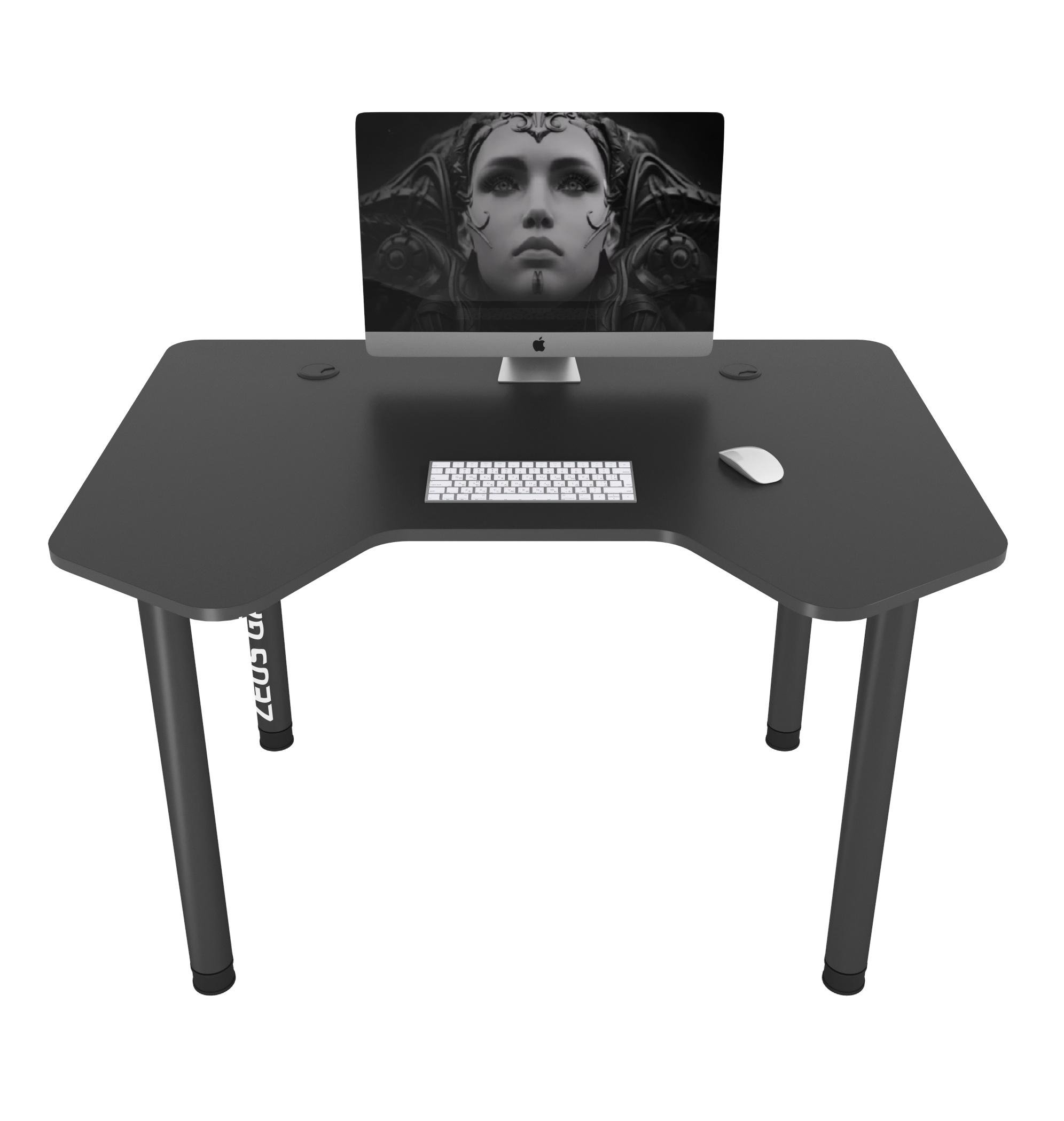 Стол геймерский Zeus Pixel ЛДСП Черный (PI-1B)