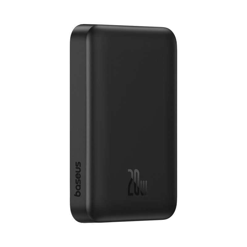 Повербанк OS-BASEUS Magnetic Mini Air Wireless Fast Charge 10000 mAh 20W з кабелем Cluster Black (P10059001113-00) - фото 7