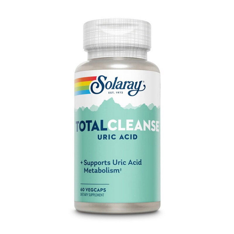 Комплекс для обміну сечової кислоти з вишнею і селерою Solaray Total Cleanse Uric Acid 60 капс.
