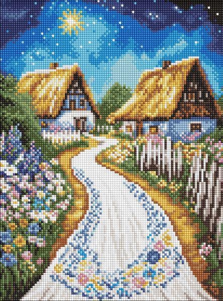 Алмазная мозаика Ideyka Дом 30x40 см (Id-AMO8219)