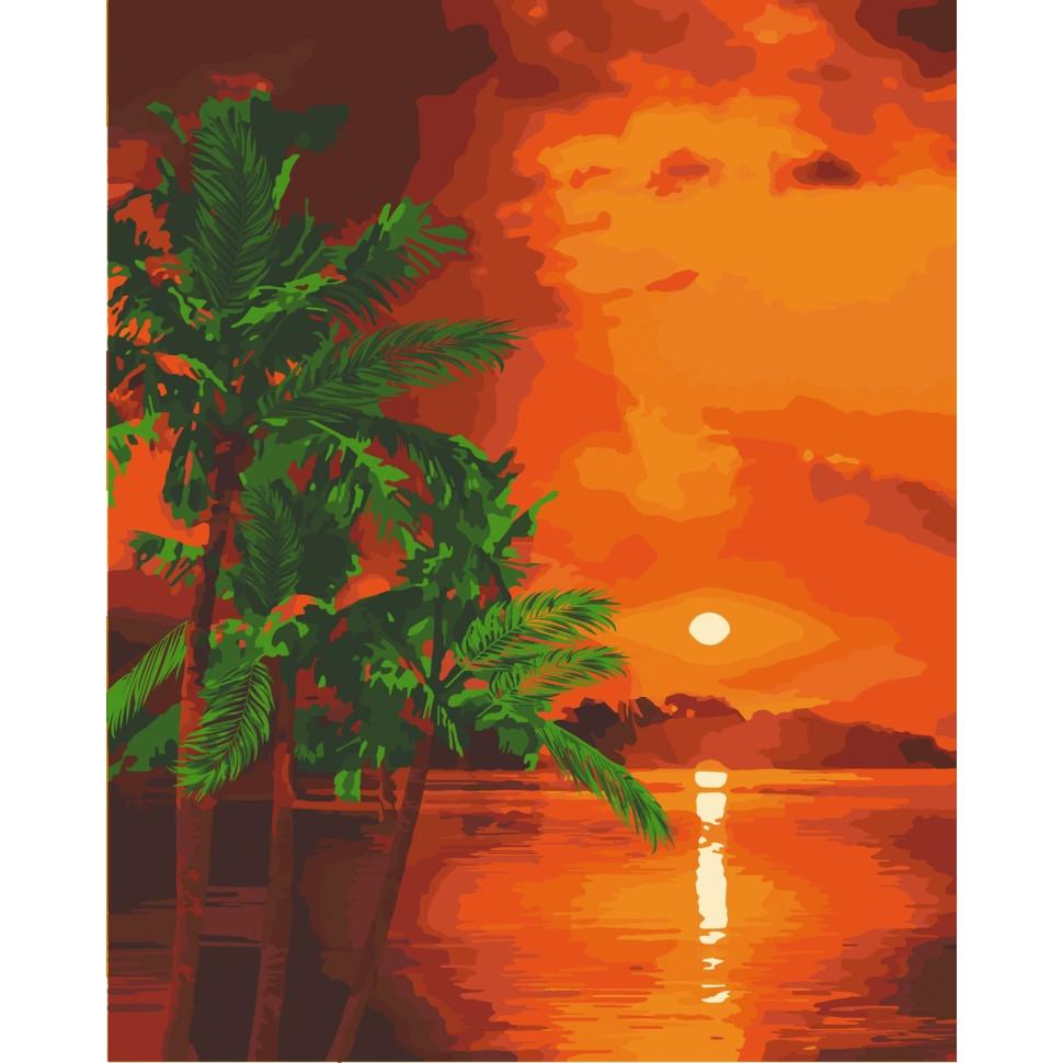 Картина по номерам ART CRAFT Вечер на Бали 40x50 см без коробки (ACR-10571-AC)