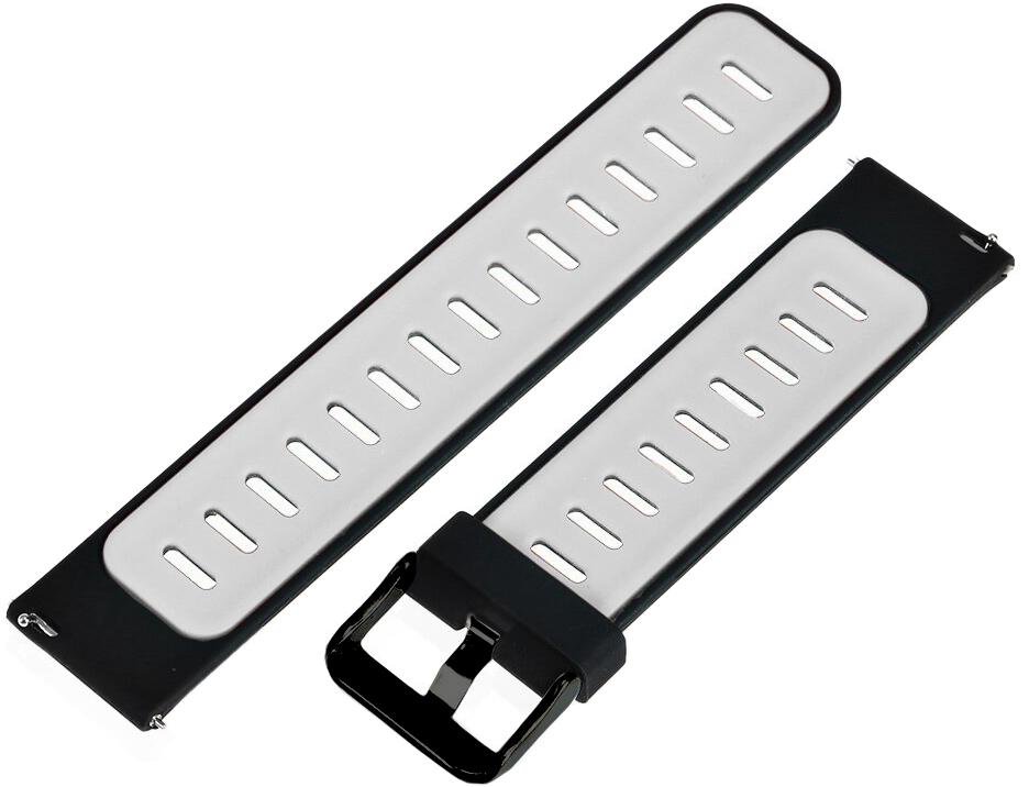 Ремешок Traf для Amazfit GTR 4 Black/White (31077) - фото 2 Ремешок Traf для Amazfit GTR 4 Black/White (31077) - фото 2