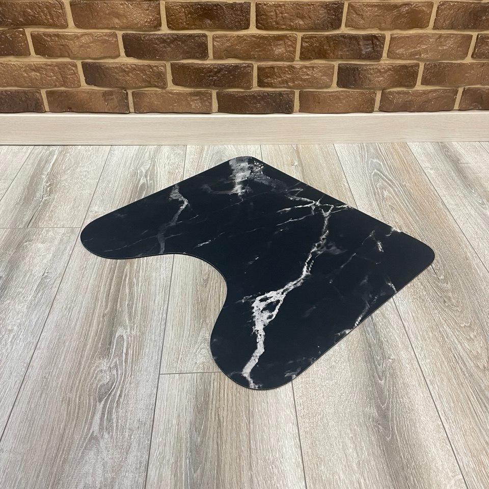 Набор ковриков для ванной/туалета MARMUR 2в1 диатомитовый 80х50/55х50 см Черный (NKD002Black) - фото 5 Набор ковриков для ванной/туалета MARMUR 2в1 диатомитовый 80х50/55х50 см Черный (NKD002Black) - фото 5