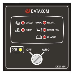 Модуль дистанционного старта DATAKOM DKG-154 с твердотелыми выходами - фото 1