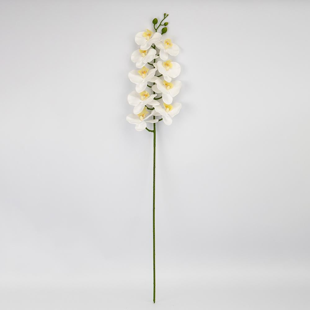Орхидея искусственная 95 см 2 комплекта Кремовый (2026-021/cream)