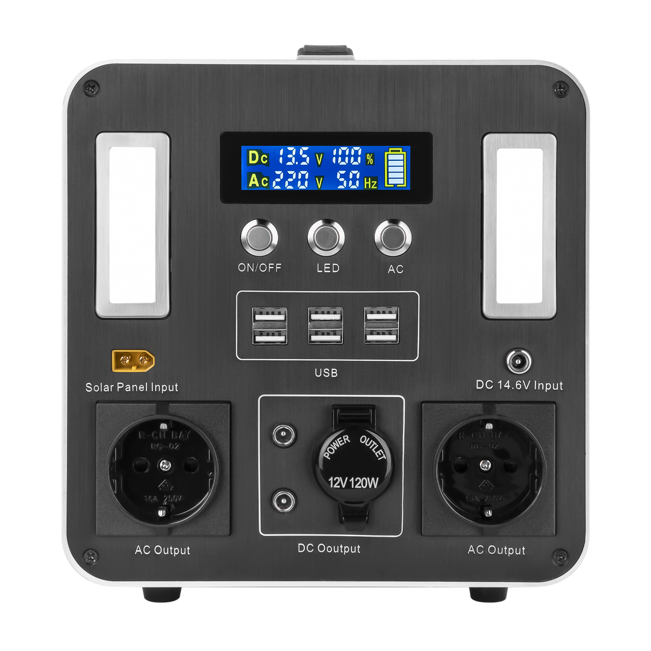 Зарядная станция портативная LP CHARGER MPPT 1000 Max 1000W 960Wh многофункциональная - фото 3