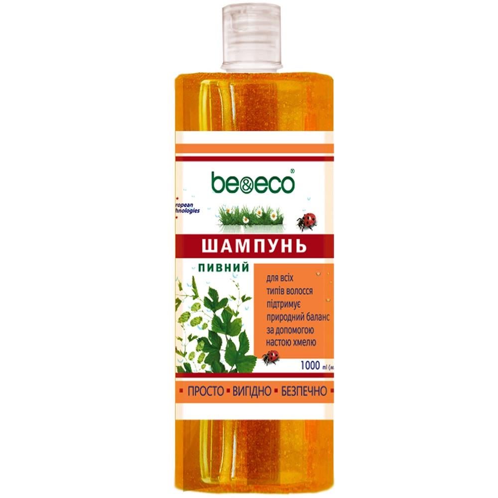 Шампунь для волос Be&Eco Пивной 1000 мл Шампунь для волос Be&Eco Пивной 1000 мл