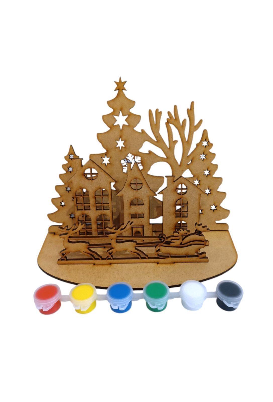 Набір для творчості Затишний будинок в зимову ніч (200-006)