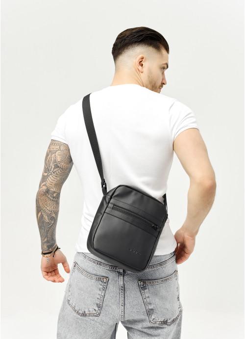 Мужская сумка-мессенджер Sambag через плечо из экокожи Черный (912019723) - фото 9