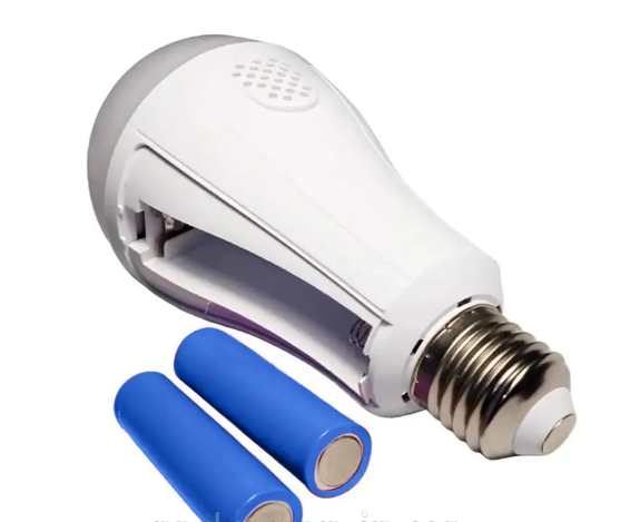 Світлодіодна лампочка Alfarid 20W Е27 220V LED на акумуляторі