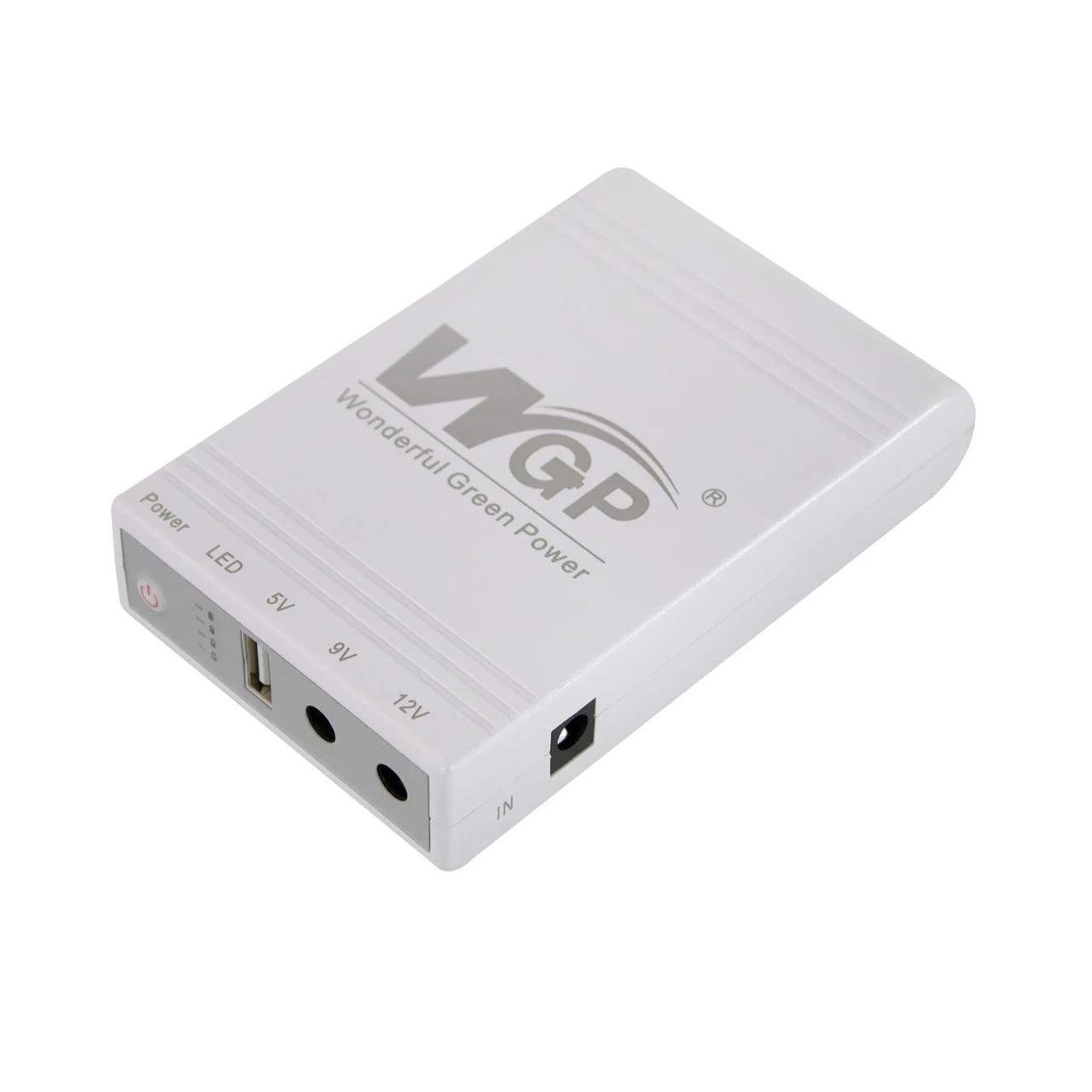 Источник бесперебойного питания WGP MINI DC UPS 10400 mAh Белый (202307-104) Источник бесперебойного питания WGP MINI DC UPS 10400 mAh Белый (202307-104)