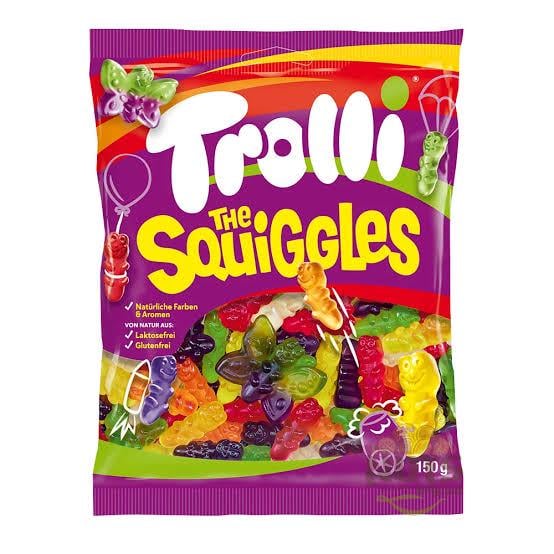 Конфеты желейные Trolli The Squiggles 150 г Конфеты желейные Trolli The Squiggles 150 г