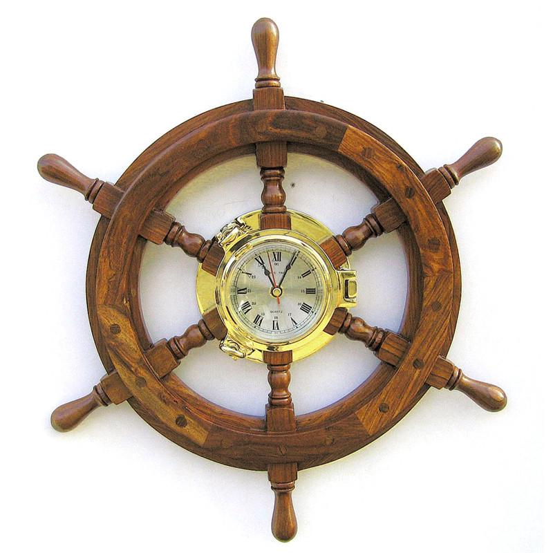 Часы Sea Club Штурвал d 46 см (1208.V)