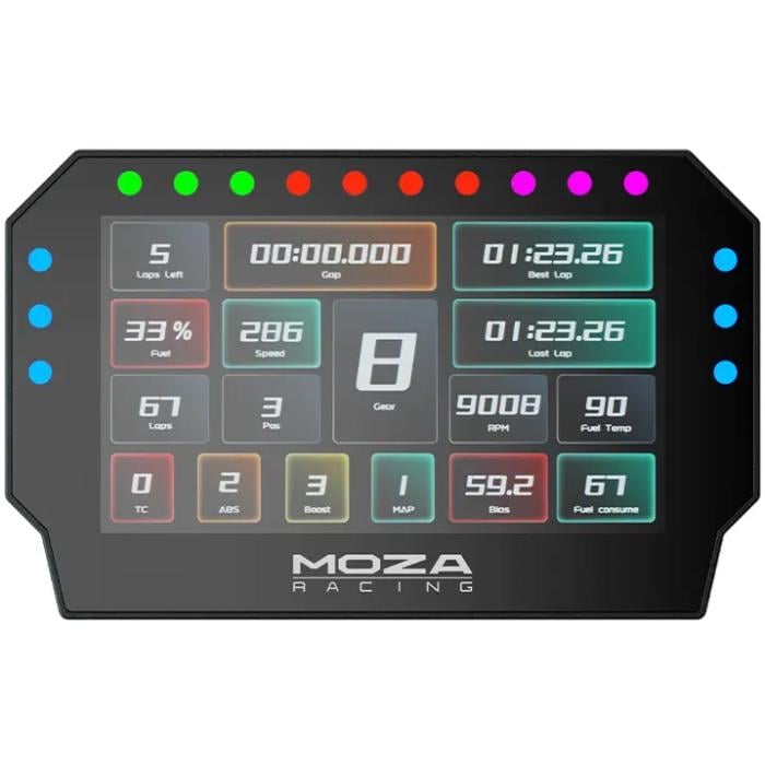 Дисплей гоночний для ігрового керма Moza Racing CM2 Racing Dash USB 5" HD R GB Black (RS072) Дисплей гоночний для ігрового керма Moza Racing CM2 Racing Dash USB 5" HD R GB Black (RS072)