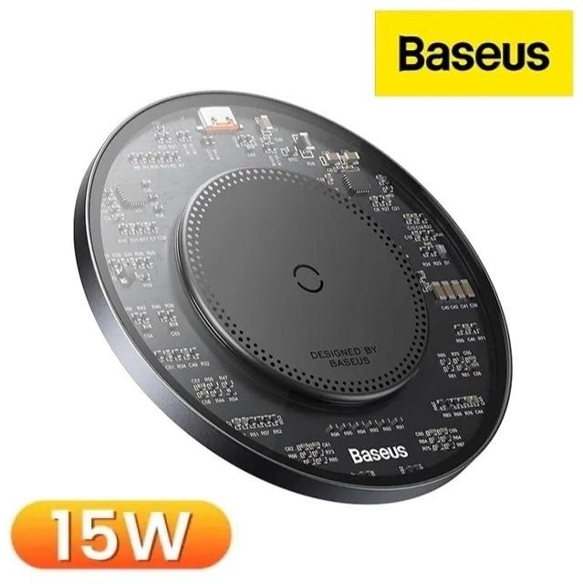 Зарядное устройство для беспроводной связи BASEUS Simple 15 W Transparent (25397342) - фото 10 Зарядное устройство для беспроводной связи BASEUS Simple 15 W Transparent (25397342) - фото 10