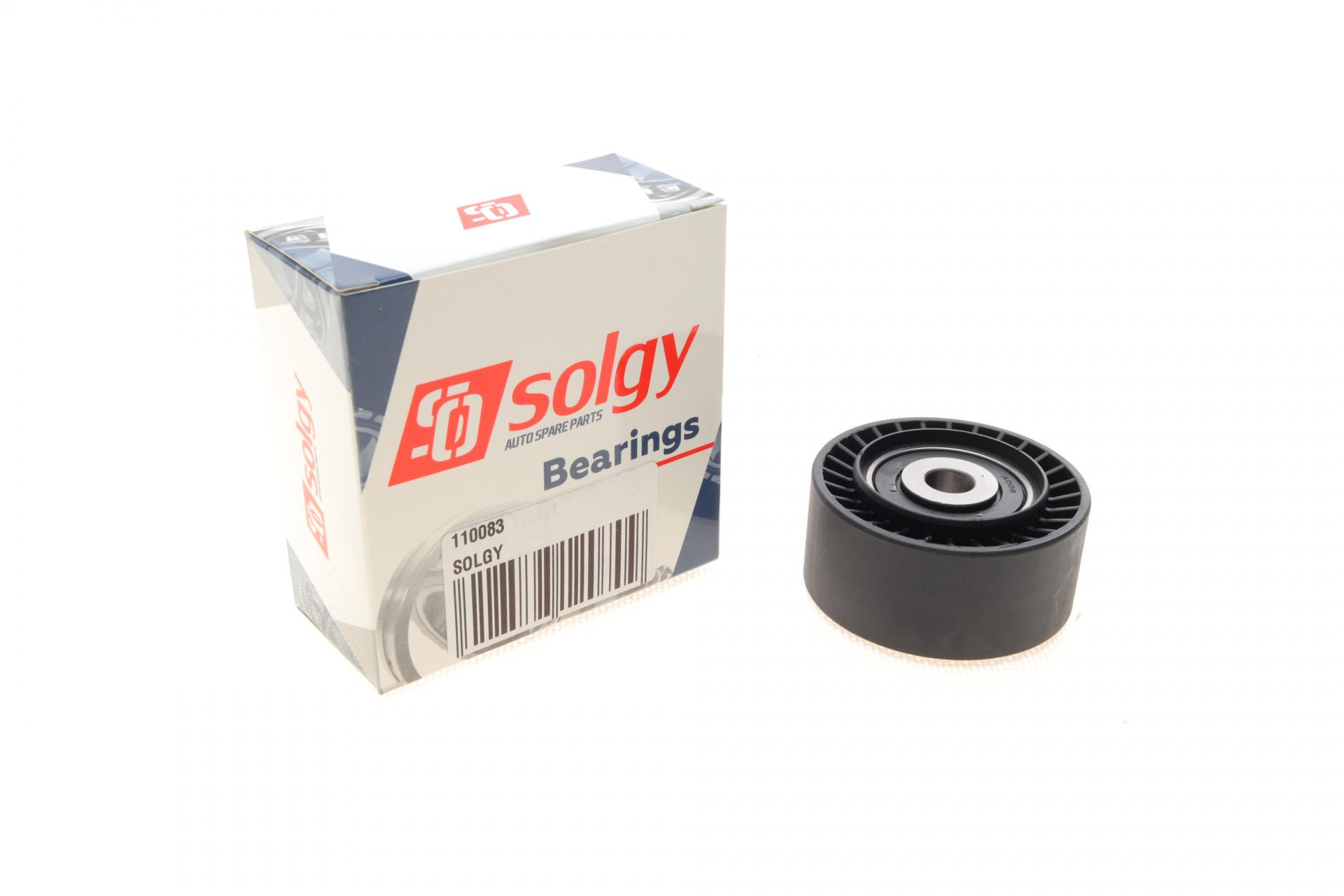 Ролик генератора SOLGY Citroen Berlingo 1.1/1.4/1.6i 96-паразитный 60x26,5 мм (110083 SOLGY)