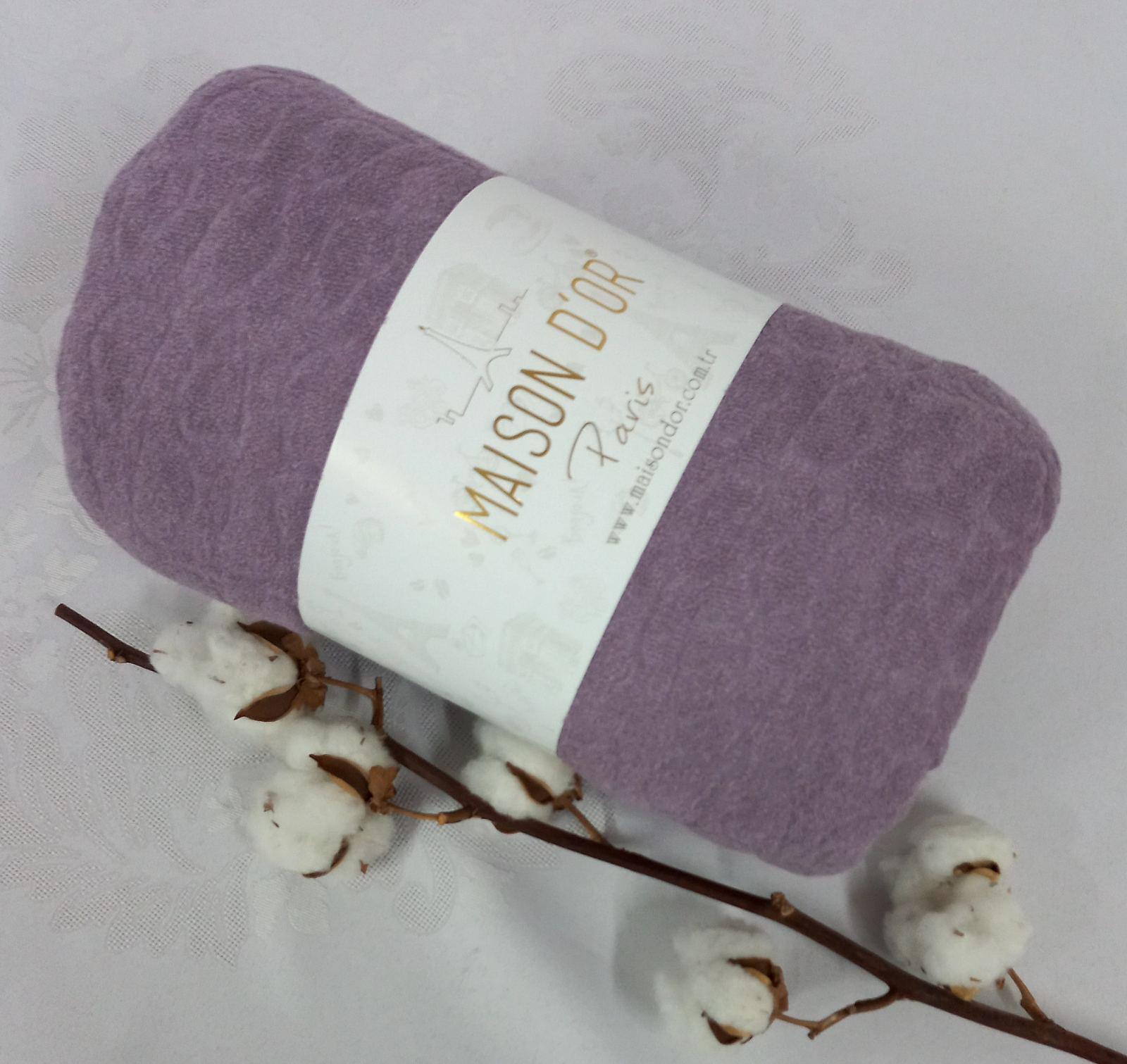 Простынь на резинке Maison D’or 180x200 махра Jacquard с наволочками Murdum (CN12941)