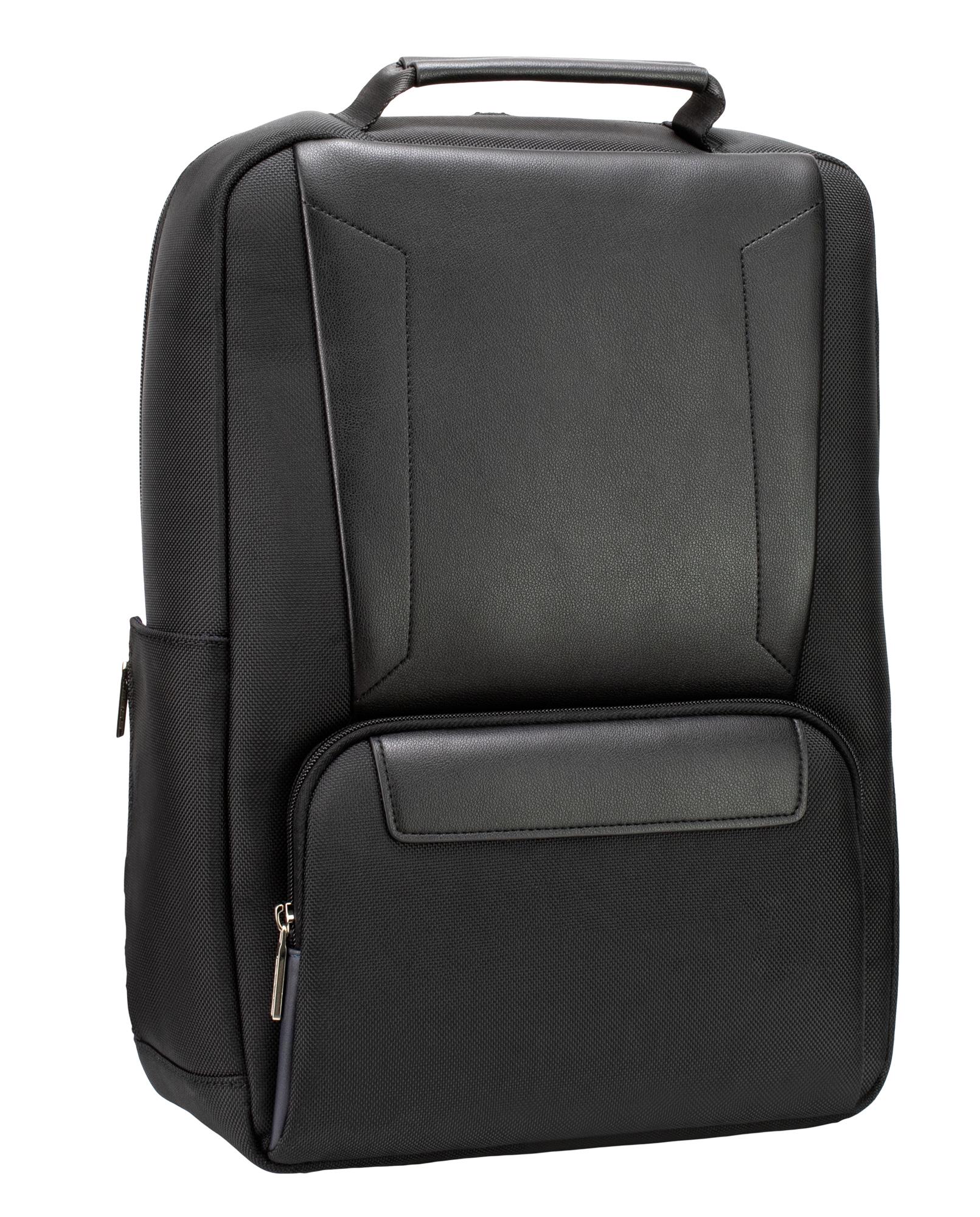 Рюкзак діловий Optima 40x30x14 см 16-25 л Чорний (751-007101)