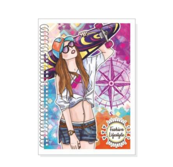 Блокнот Руслан А-5 80 листов пружина (RLN10111)