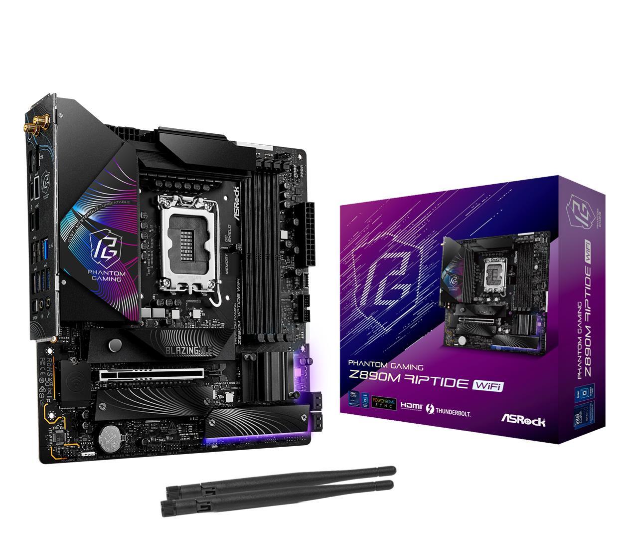 Материнська плата ASRock Z890M Riptide WiFi (27065495)