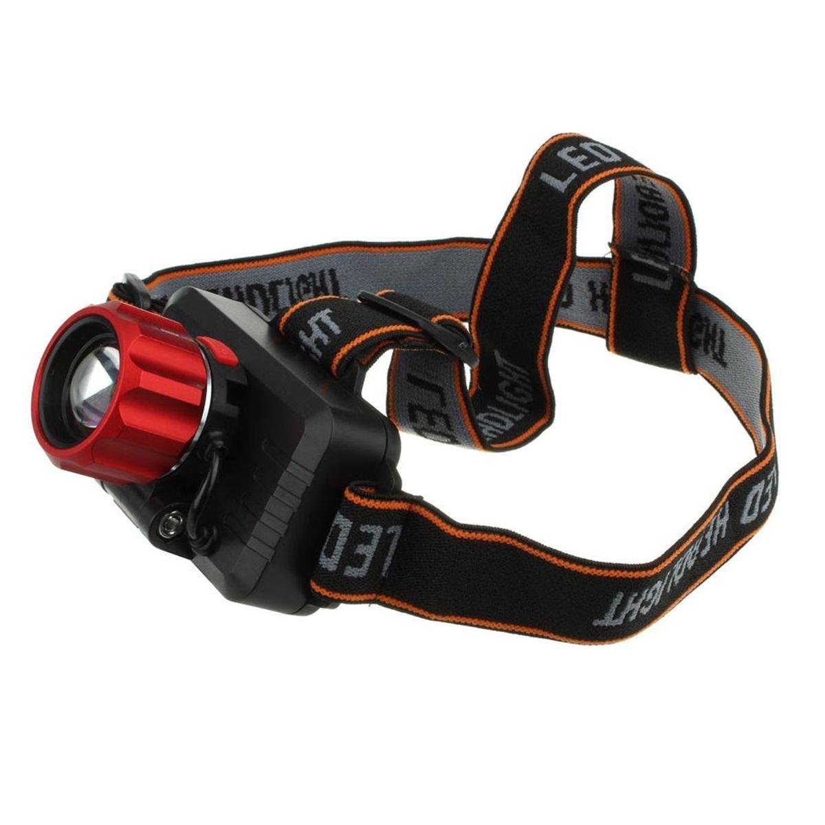 Налобный фонарик аккумуляторный (18310-Нов)