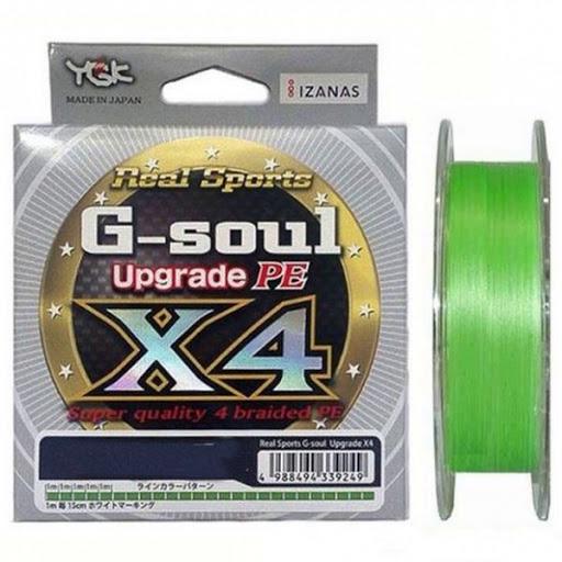 Шнур YGK G-Soul X4 Upgrade 100 м 0,25 5 lb