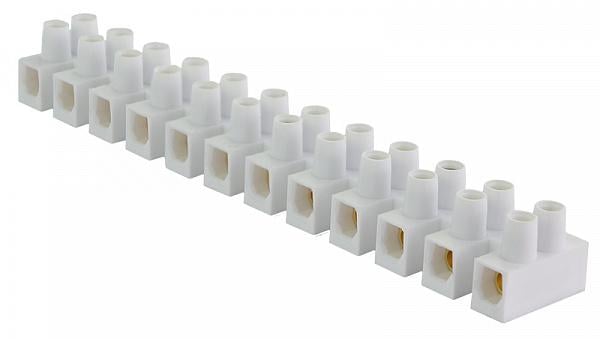 Клеммная колодка тип Н 10 мм 10 А Белый (10480)