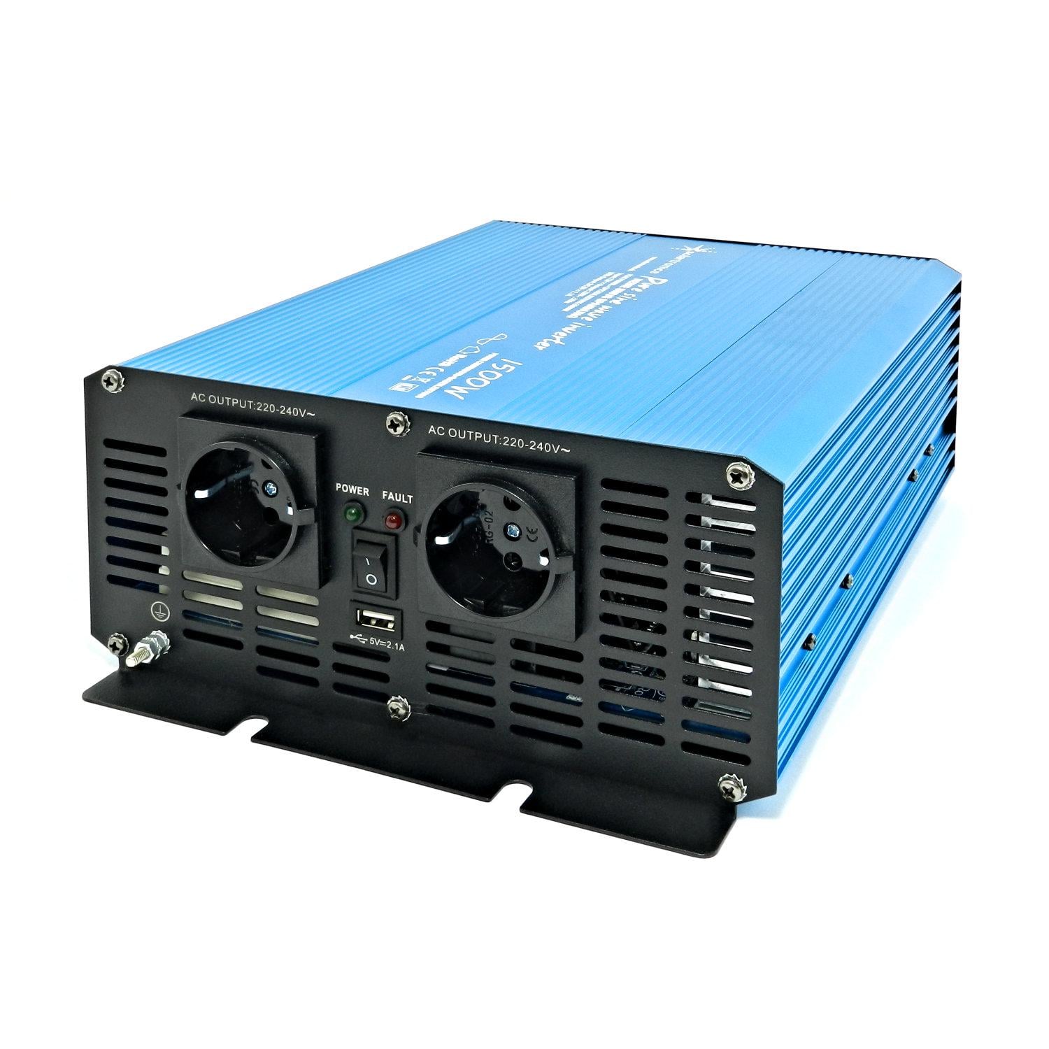 Инвертор Solartronics с правильной чистой синусоидой для котла насоса холодильника 12 V 1500 W